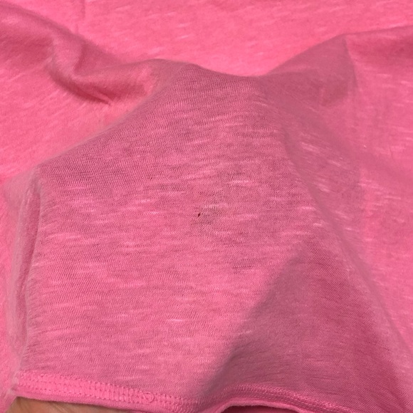 PINK Victoria’s Secret Metallic Logo Tee Shirt - Picture 6 of 6